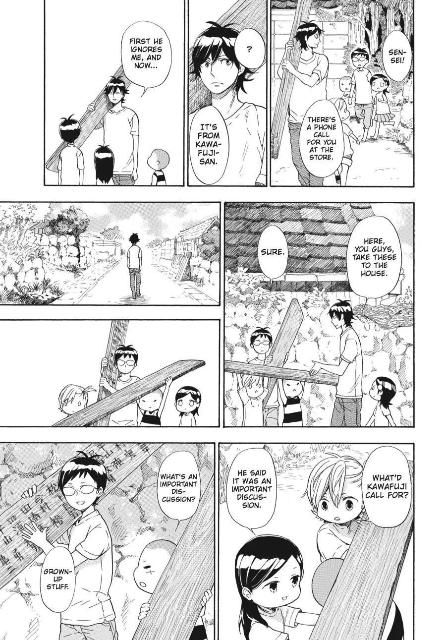 Barakamon Chapter 43 page 13 - Chapter 43: Ishikodzun/Piling Stone