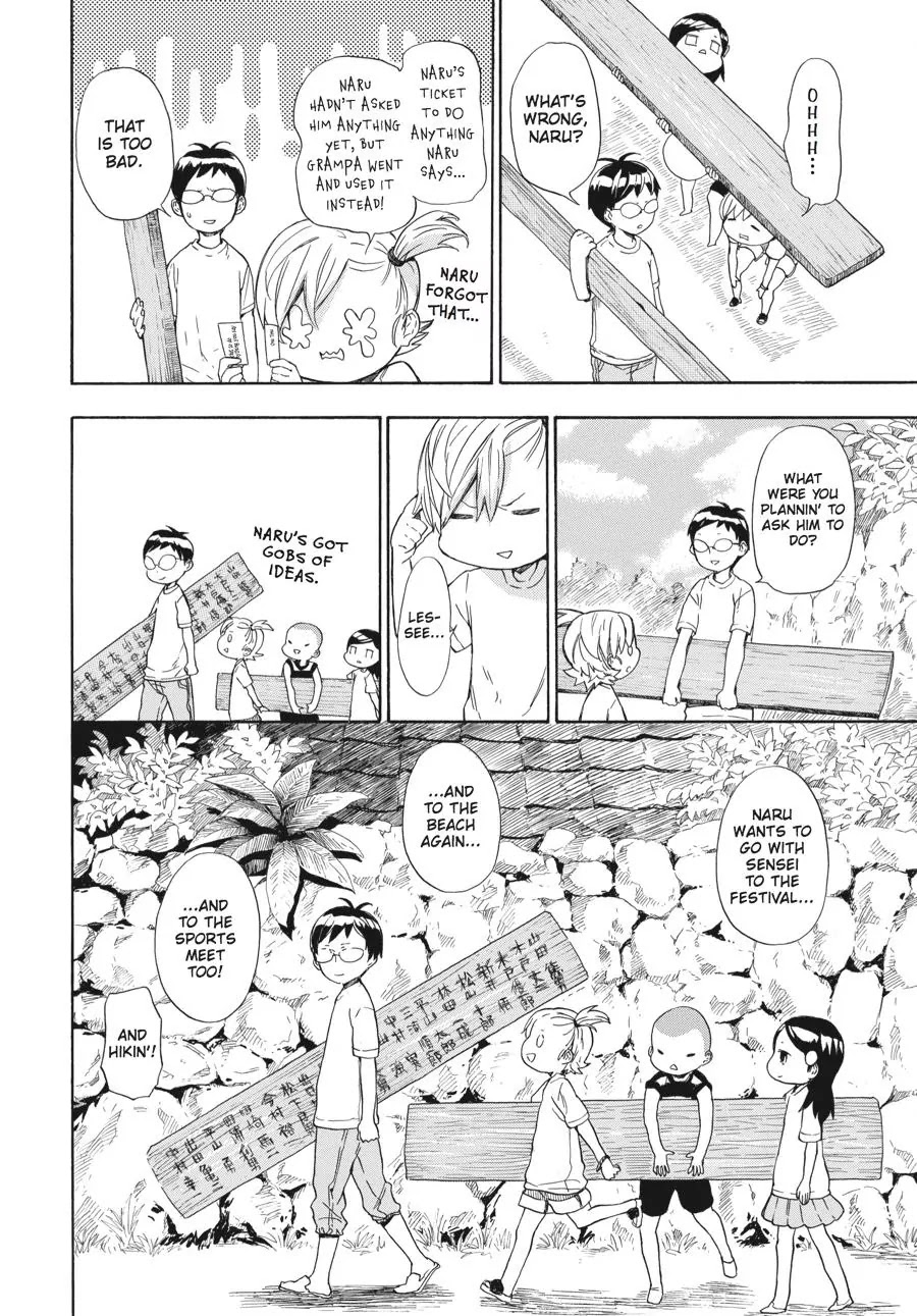 Barakamon Chapter 43 page 14 - Chapter 43: Ishikodzun/Piling Stone