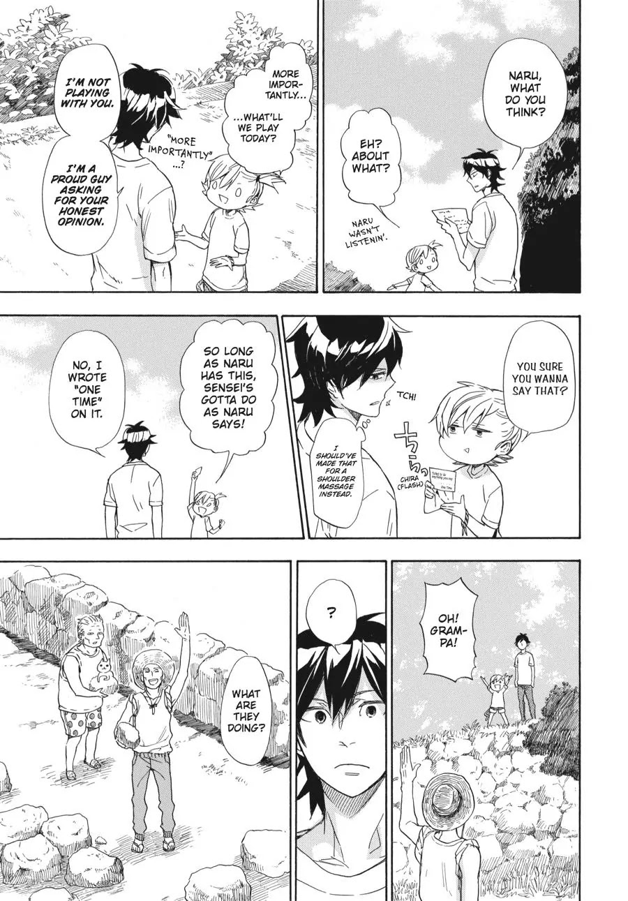 Barakamon Chapter 43 page 5 - Chapter 43: Ishikodzun/Piling Stone