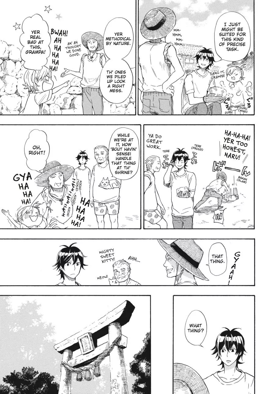 Barakamon Chapter 43 page 9 - Chapter 43: Ishikodzun/Piling Stone