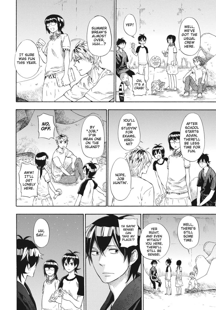 Barakamon Chapter 44 page 22 - Chapter 44: Dacchi Ikode/Let's All Go Together