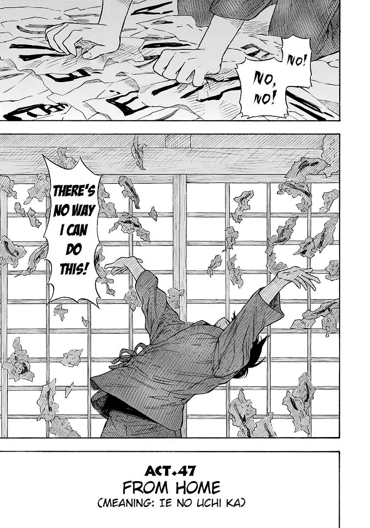 Barakamon Chapter 47 page 1 - Chapter 47: Ie No Uchi Ka/From Home