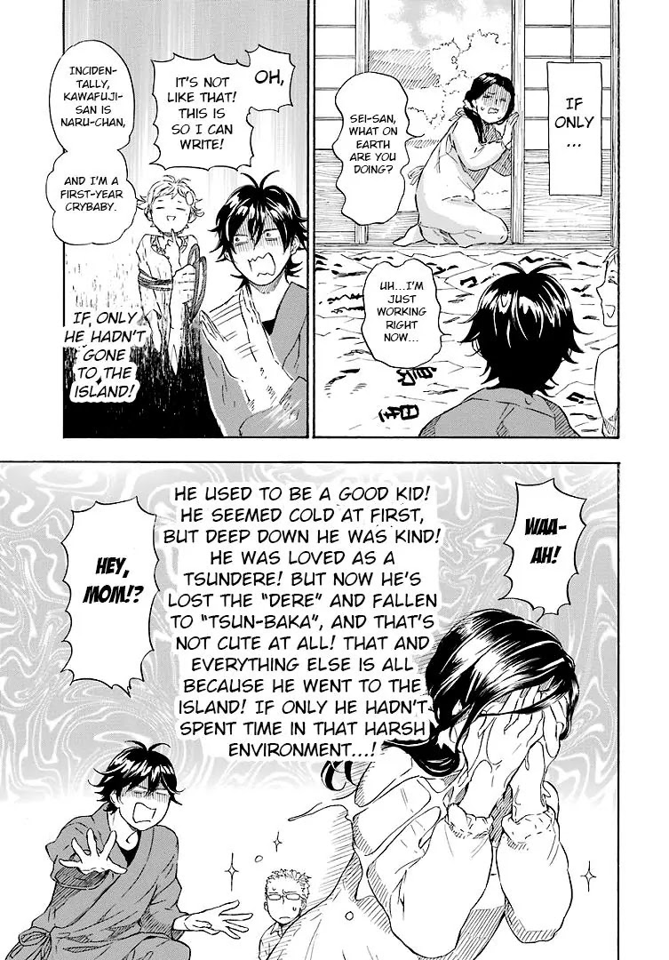 Barakamon Chapter 47 page 11 - Chapter 47: Ie No Uchi Ka/From Home