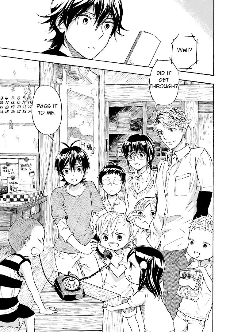 Barakamon Chapter 47 page 17 - Chapter 47: Ie No Uchi Ka/From Home