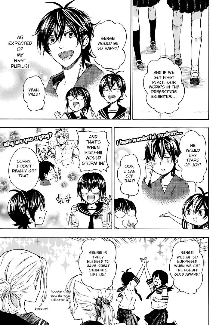 Barakamon Chapter 48 page 3 - Chapter 48: Kuyashika/Frustrating