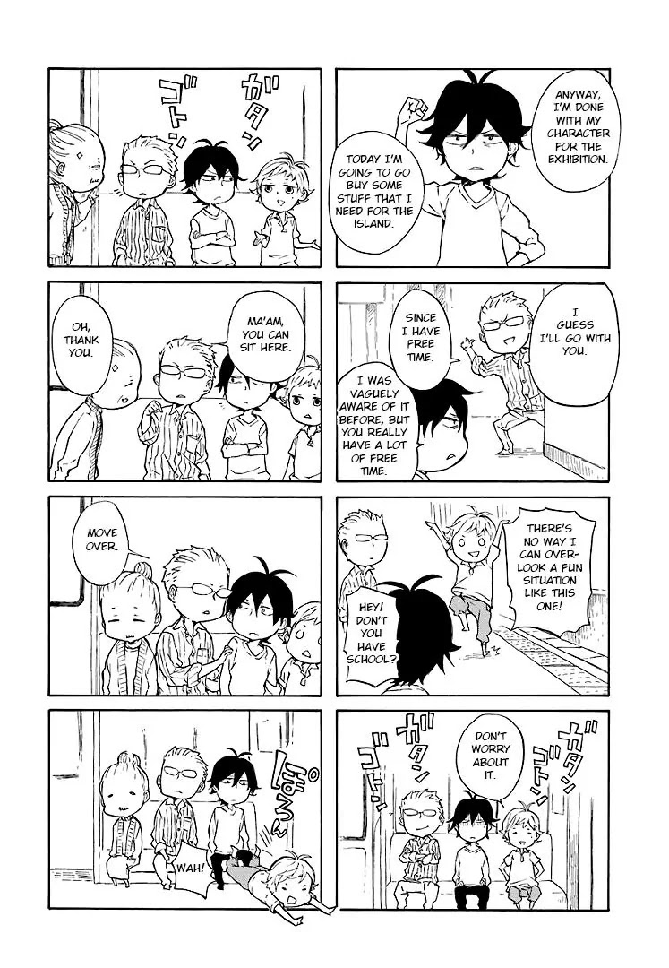 Barakamon Chapter 49 page 2 - Chapter 49: Kemon Ni I/Going Shopping