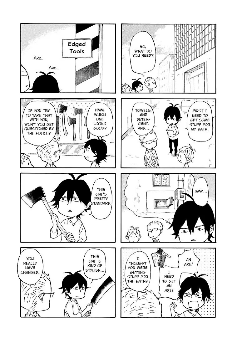 Barakamon Chapter 49 page 4 - Chapter 49: Kemon Ni I/Going Shopping