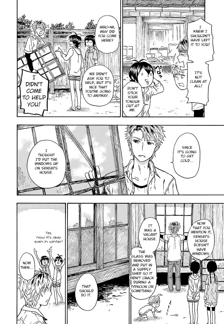 Barakamon Chapter 51 page 14 - Chapter 51: Kaette Kuttochiyo/Coming Home