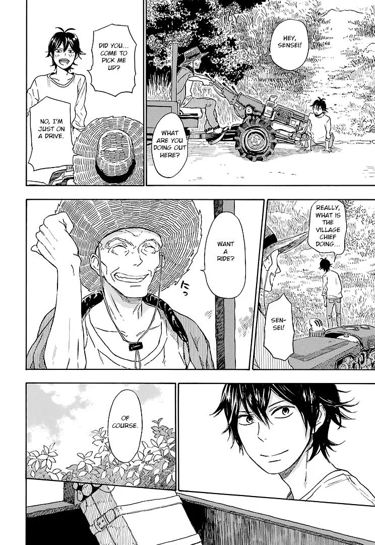 Barakamon Chapter 52 page 10 - Chapter 52: Kaette Kite Urishika/Happy You're Home
