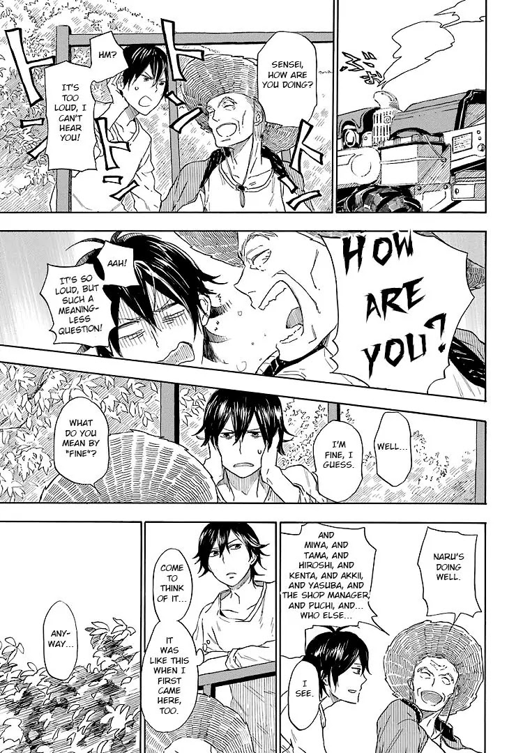 Barakamon Chapter 52 page 11 - Chapter 52: Kaette Kite Urishika/Happy You're Home