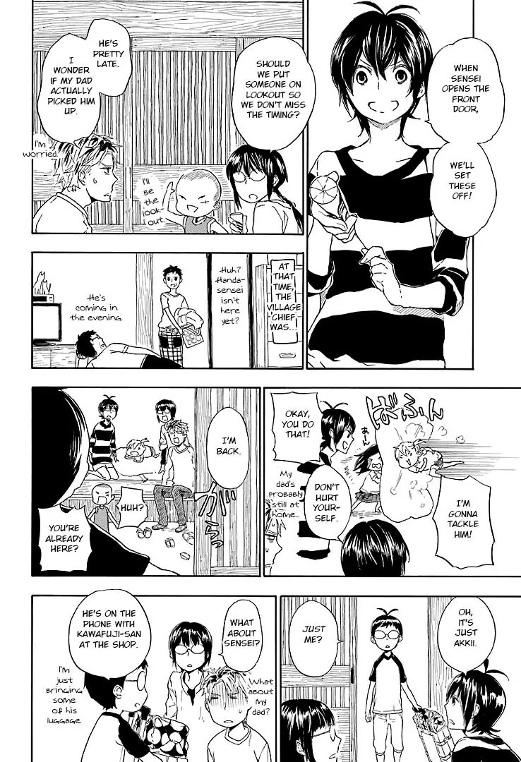Barakamon Chapter 52 page 15 - Chapter 52: Kaette Kite Urishika/Happy You're Home