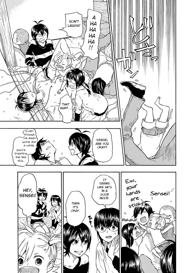 Barakamon Chapter 52 page 18 - Chapter 52: Kaette Kite Urishika/Happy You're Home