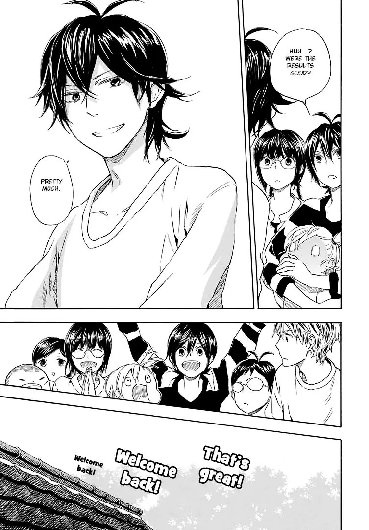 Barakamon Chapter 52 page 20 - Chapter 52: Kaette Kite Urishika/Happy You're Home