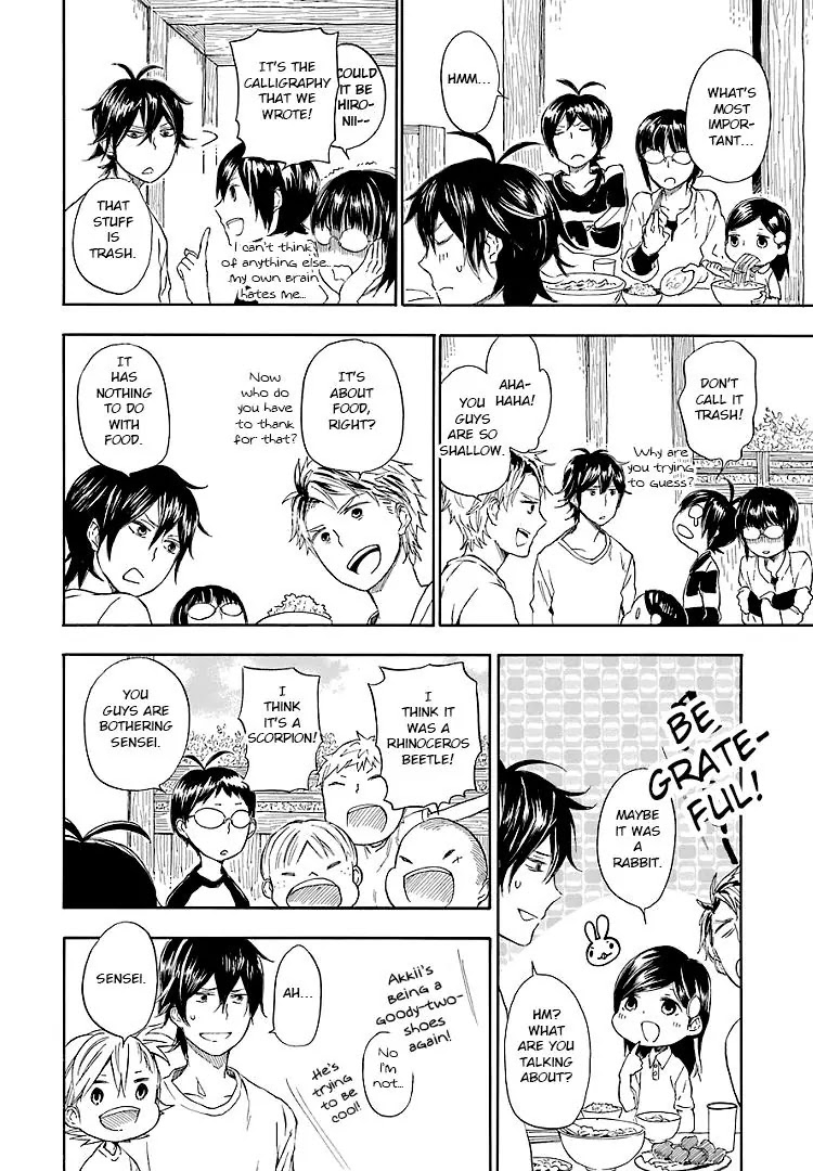 Barakamon Chapter 52 page 25 - Chapter 52: Kaette Kite Urishika/Happy You're Home