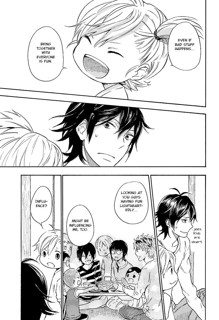 Barakamon Chapter 52 page 26 - Chapter 52: Kaette Kite Urishika/Happy You're Home