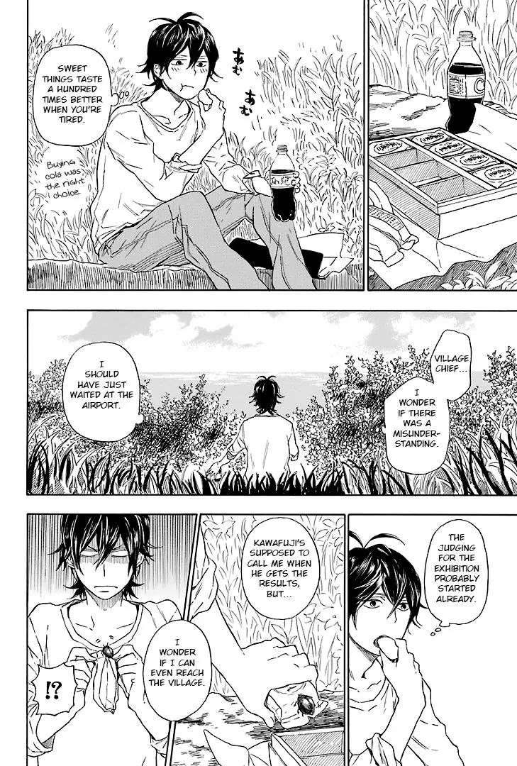 Barakamon Chapter 52 page 8 - Chapter 52: Kaette Kite Urishika/Happy You're Home