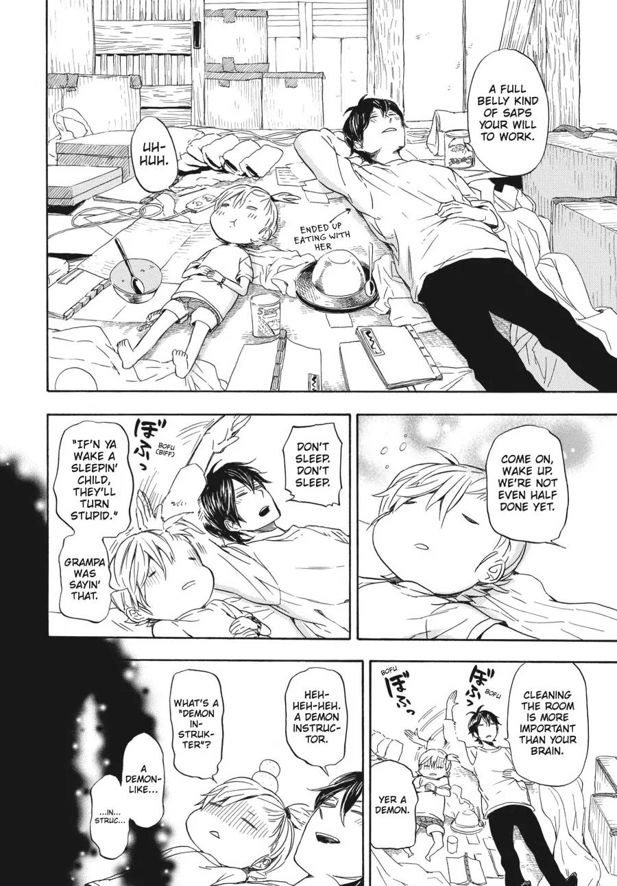 Barakamon Chapter 53 page 14 - Chapter 53: Garashido/Glass Window