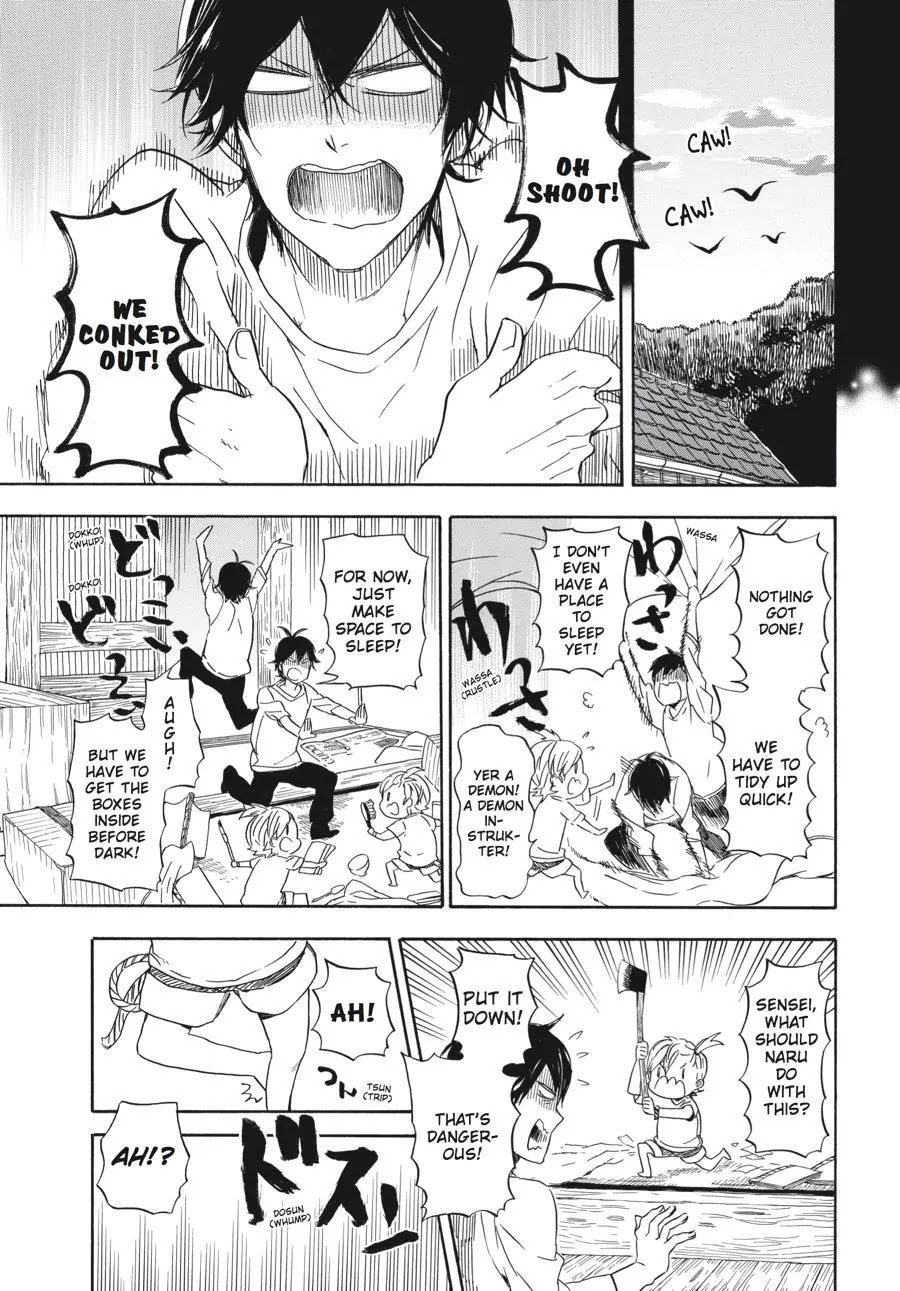 Barakamon Chapter 53 page 15 - Chapter 53: Garashido/Glass Window
