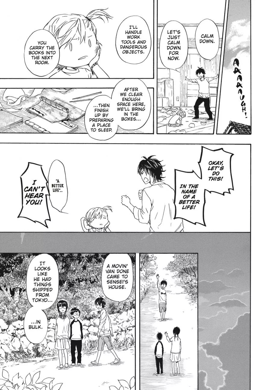 Barakamon Chapter 53 page 17 - Chapter 53: Garashido/Glass Window
