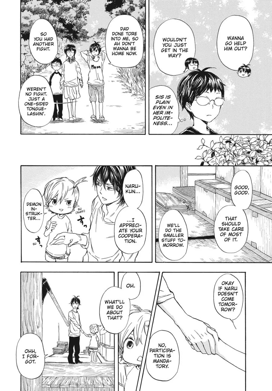 Barakamon Chapter 53 page 18 - Chapter 53: Garashido/Glass Window