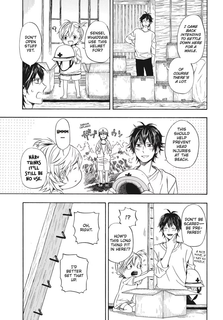 Barakamon Chapter 53 page 7 - Chapter 53: Garashido/Glass Window