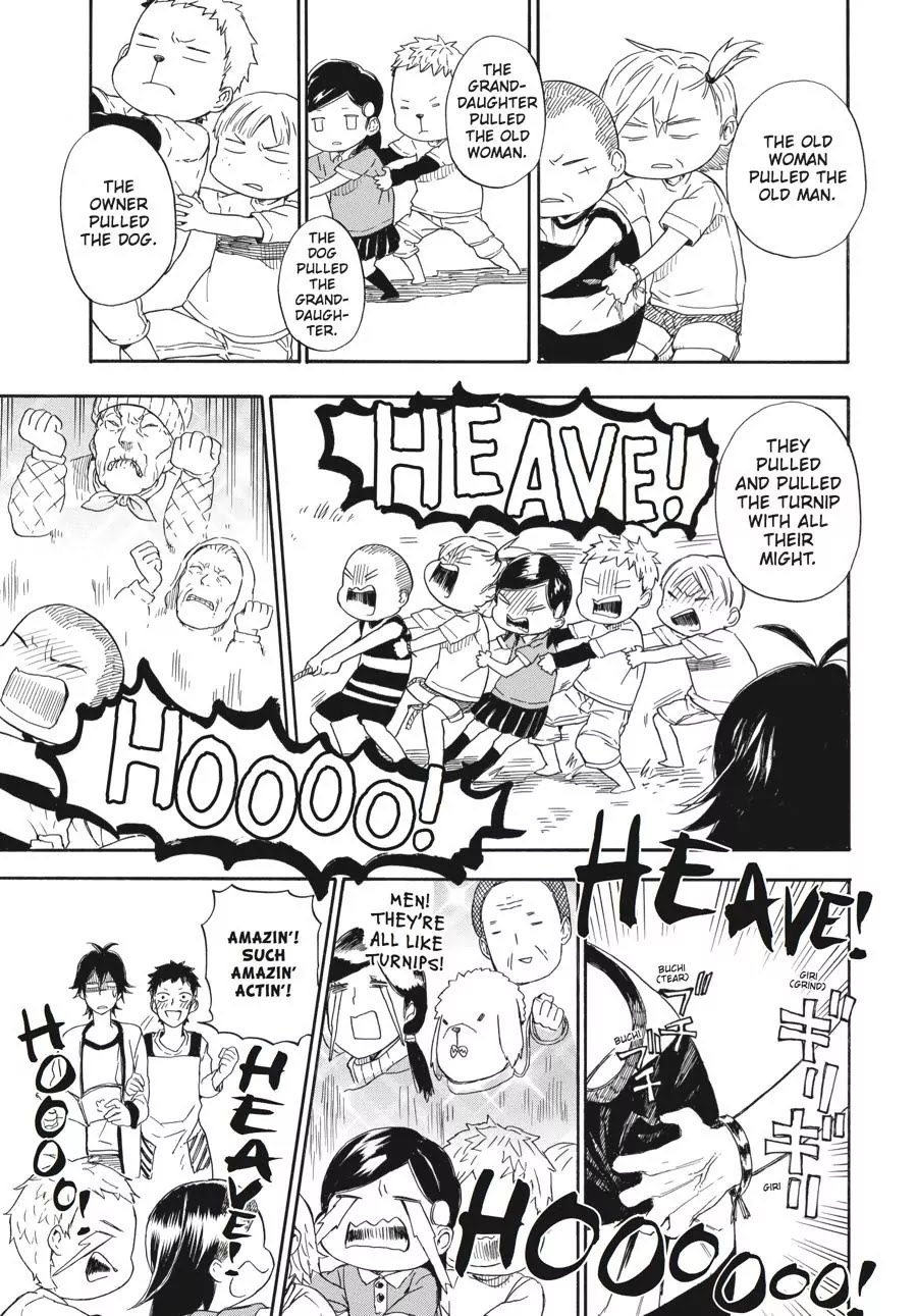 Barakamon Chapter 54 page 19 - Chapter 54: Yotatashi Kabu/Big Turnip