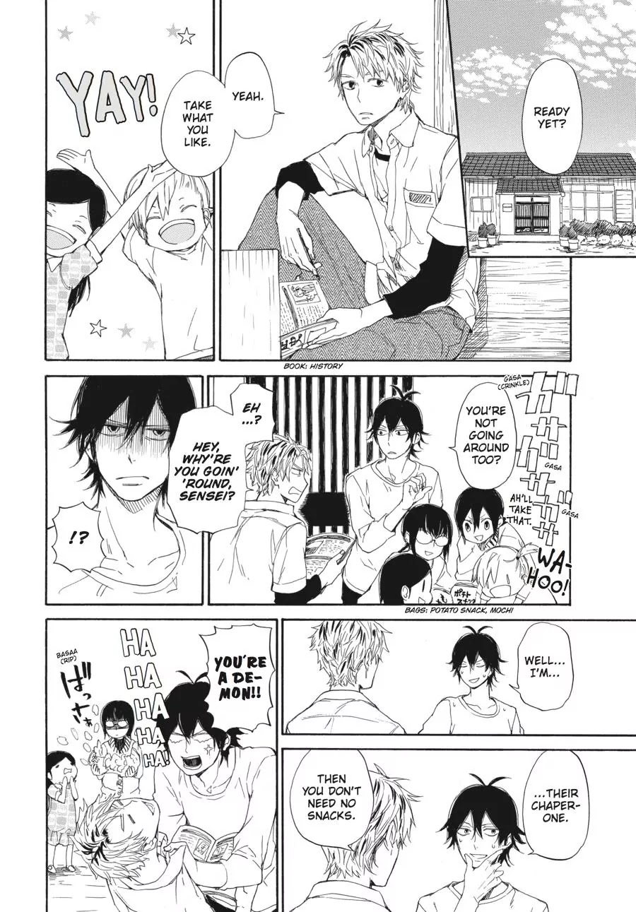 Barakamon Chapter 58 page 8 - Chapter 58: Manda Ka Na?/Ready Yet?