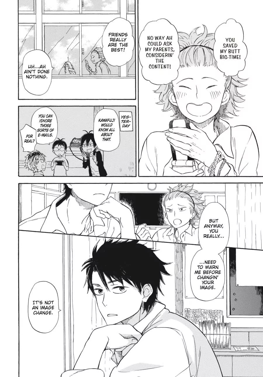 Barakamon Chapter 59 page 22 - Chapter 59: Urekuro/Playing Catch