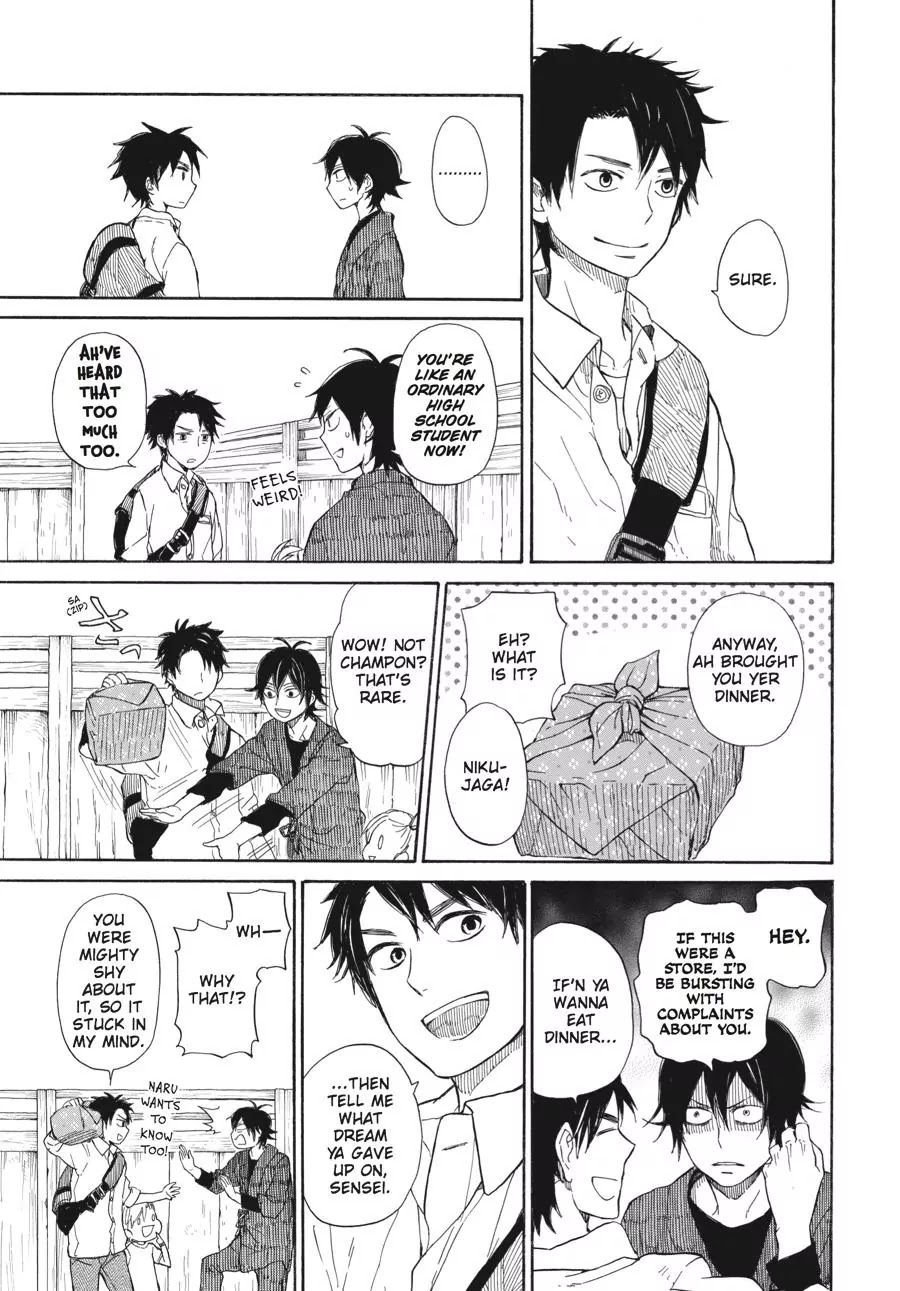 Barakamon Chapter 59 page 25 - Chapter 59: Urekuro/Playing Catch