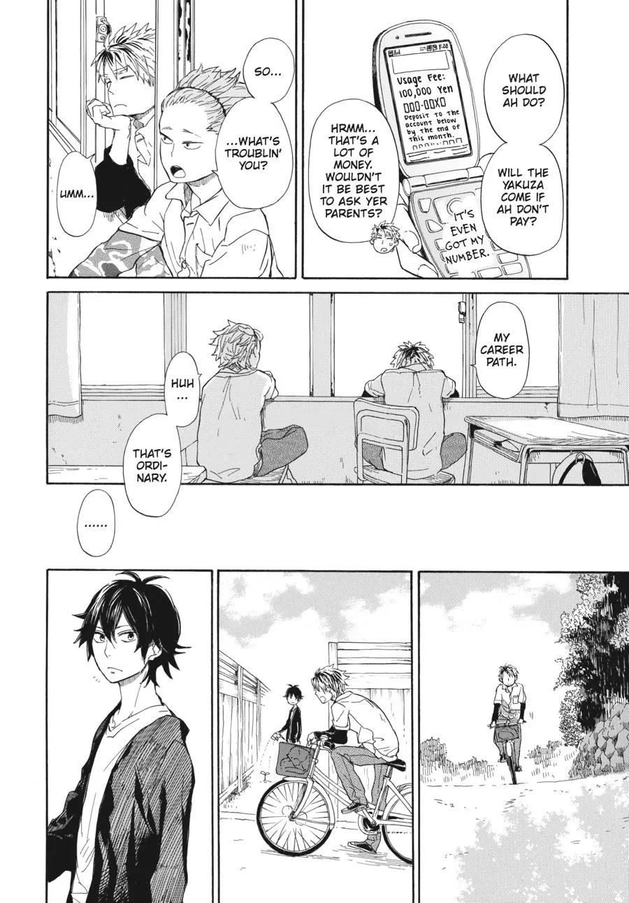 Barakamon Chapter 59 page 8 - Chapter 59: Urekuro/Playing Catch