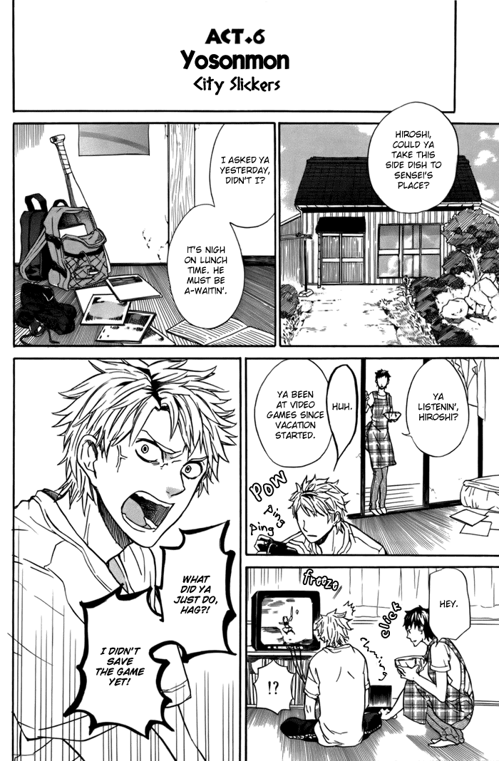 Barakamon Chapter 6 page 4 - Chapter 6: Act. 6