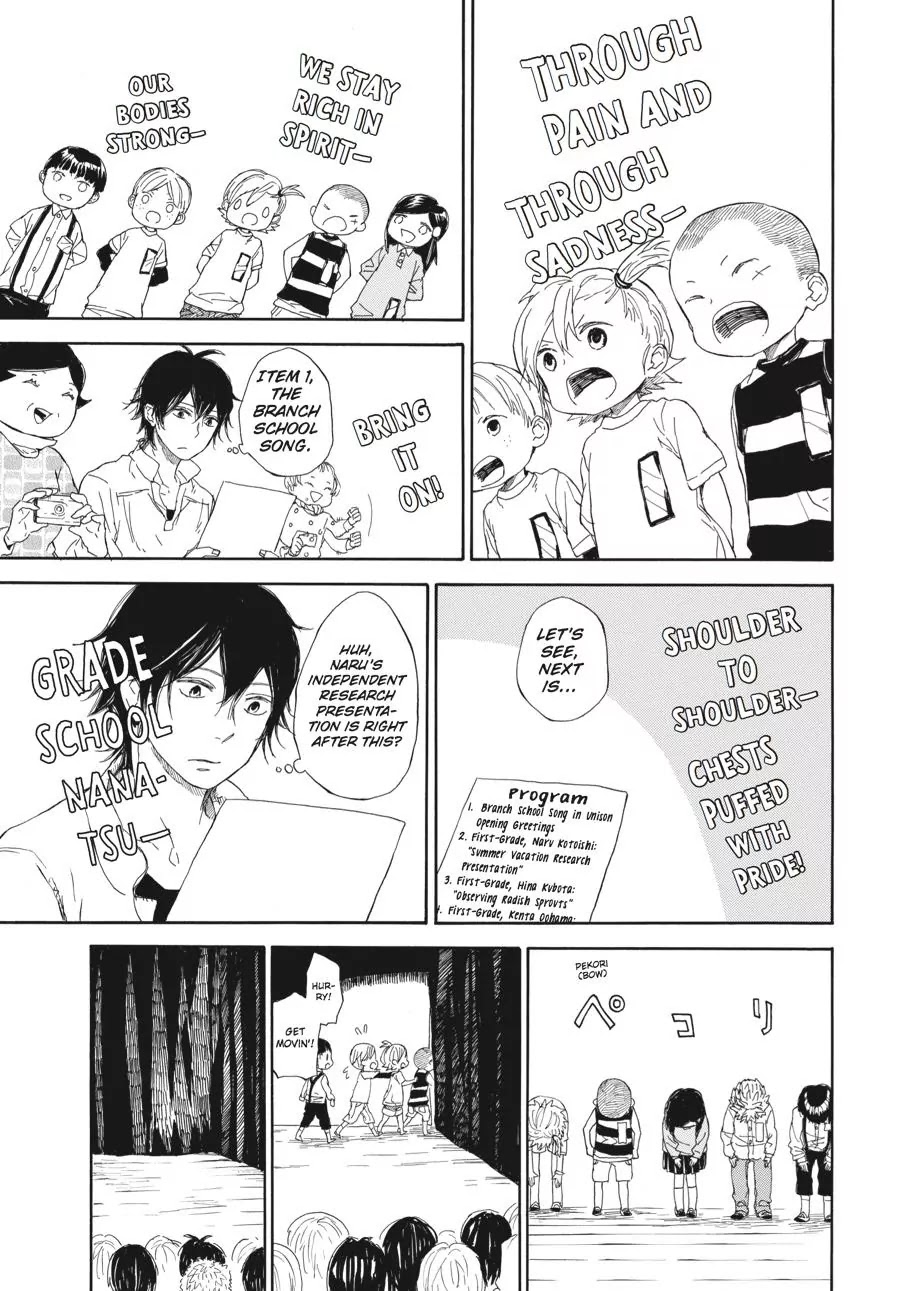 Barakamon Chapter 60 page 11 - Chapter 60: Tondaru Utotaru Odottaru/Jumping, Singing, Dancing