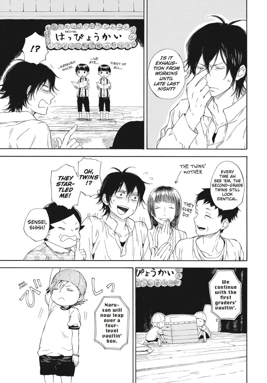 Barakamon Chapter 60 page 17 - Chapter 60: Tondaru Utotaru Odottaru/Jumping, Singing, Dancing