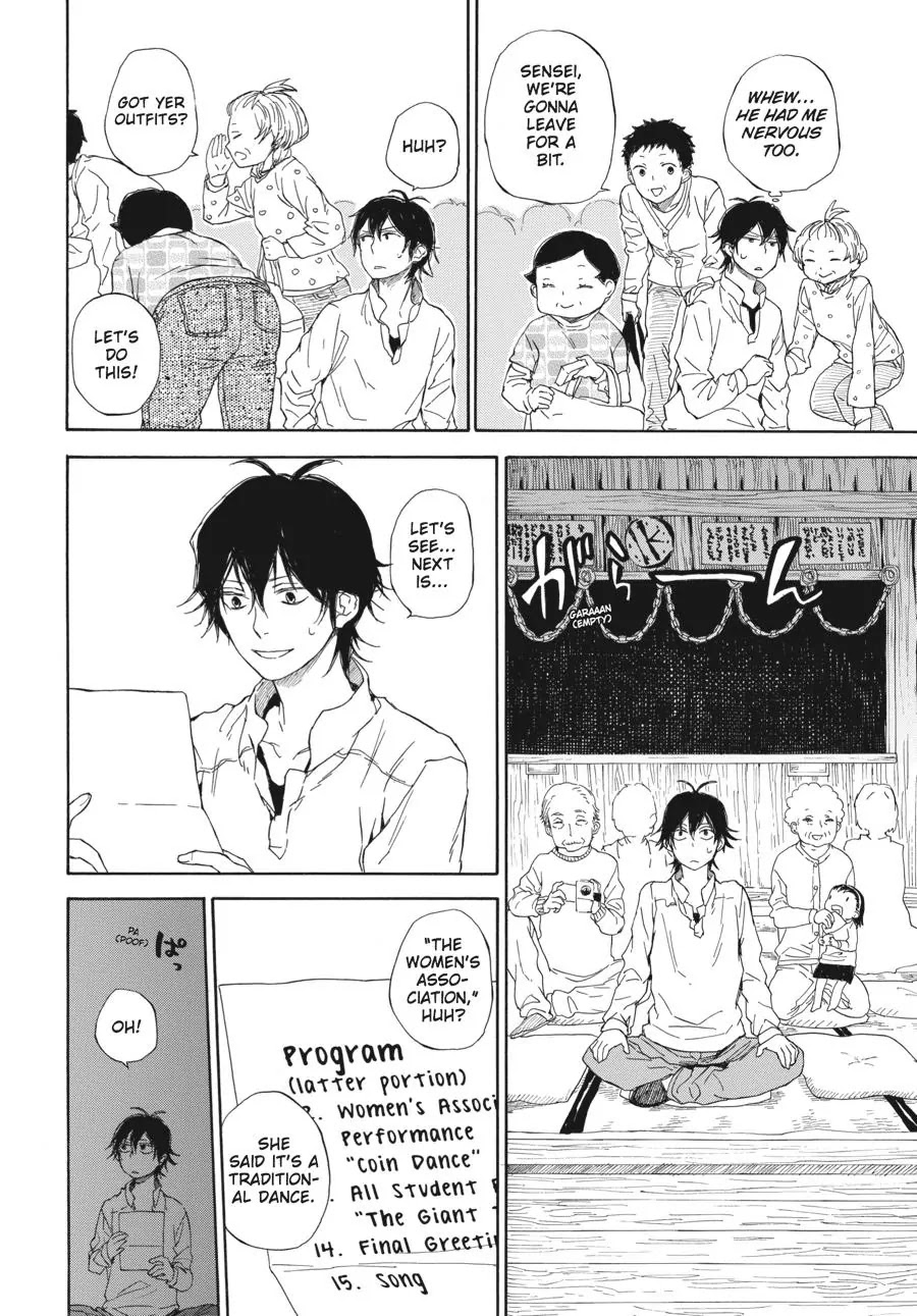 Barakamon Chapter 60 page 20 - Chapter 60: Tondaru Utotaru Odottaru/Jumping, Singing, Dancing