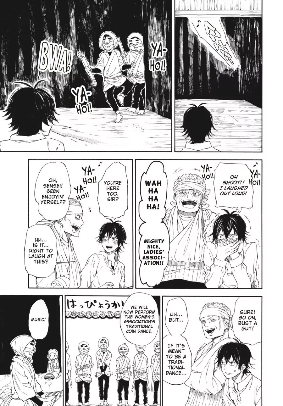 Barakamon Chapter 60 page 21 - Chapter 60: Tondaru Utotaru Odottaru/Jumping, Singing, Dancing