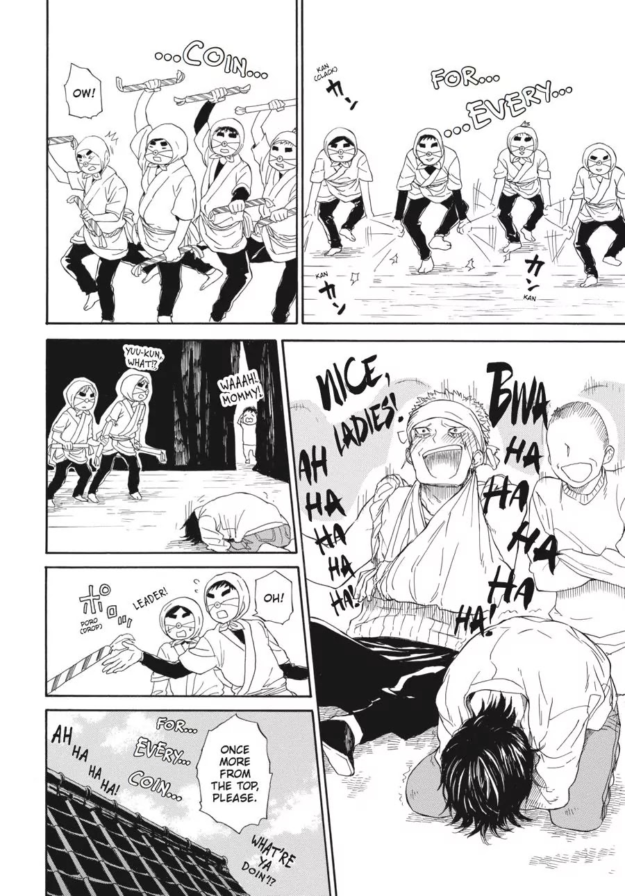 Barakamon Chapter 60 page 22 - Chapter 60: Tondaru Utotaru Odottaru/Jumping, Singing, Dancing