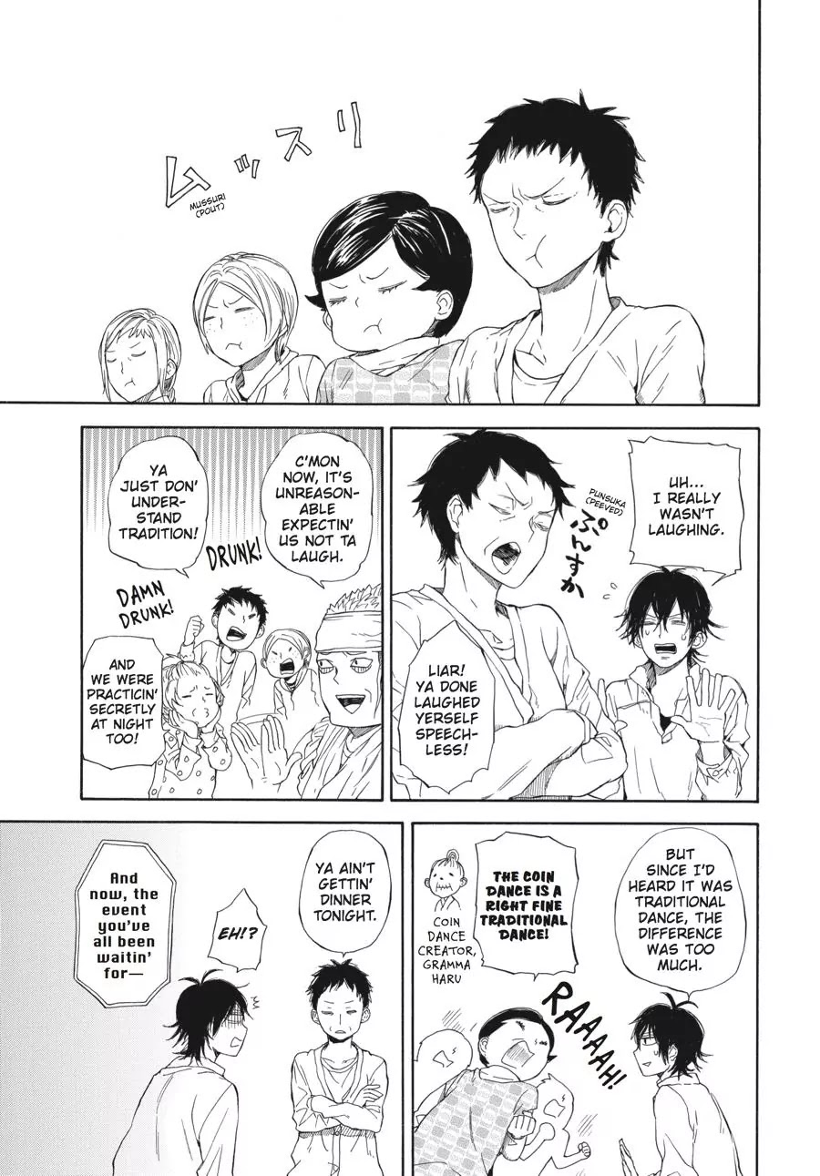 Barakamon Chapter 60 page 23 - Chapter 60: Tondaru Utotaru Odottaru/Jumping, Singing, Dancing