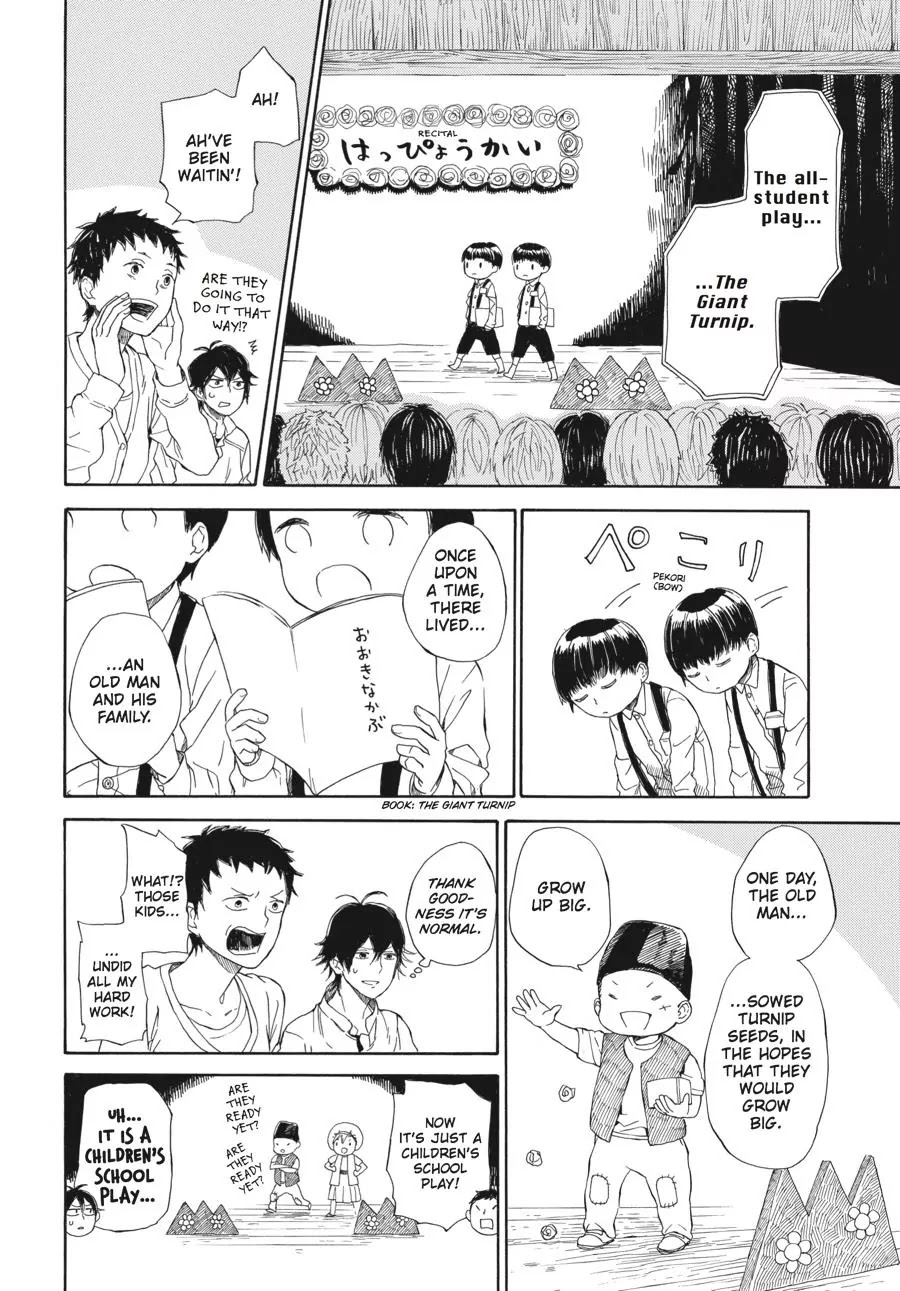Barakamon Chapter 60 page 24 - Chapter 60: Tondaru Utotaru Odottaru/Jumping, Singing, Dancing