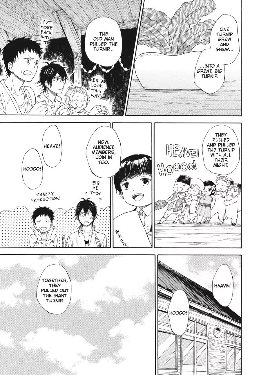 Barakamon Chapter 60 page 25 - Chapter 60: Tondaru Utotaru Odottaru/Jumping, Singing, Dancing