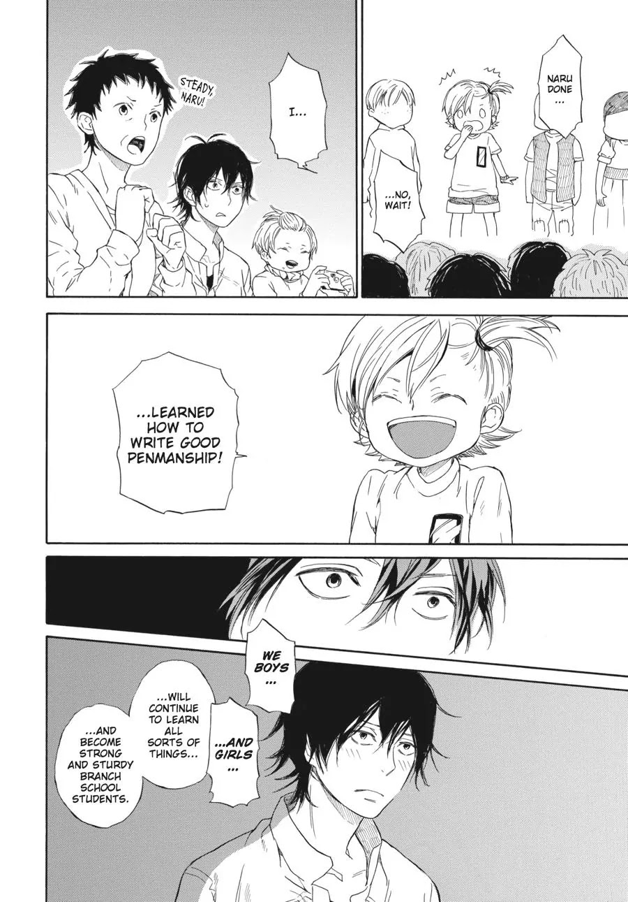 Barakamon Chapter 60 page 28 - Chapter 60: Tondaru Utotaru Odottaru/Jumping, Singing, Dancing
