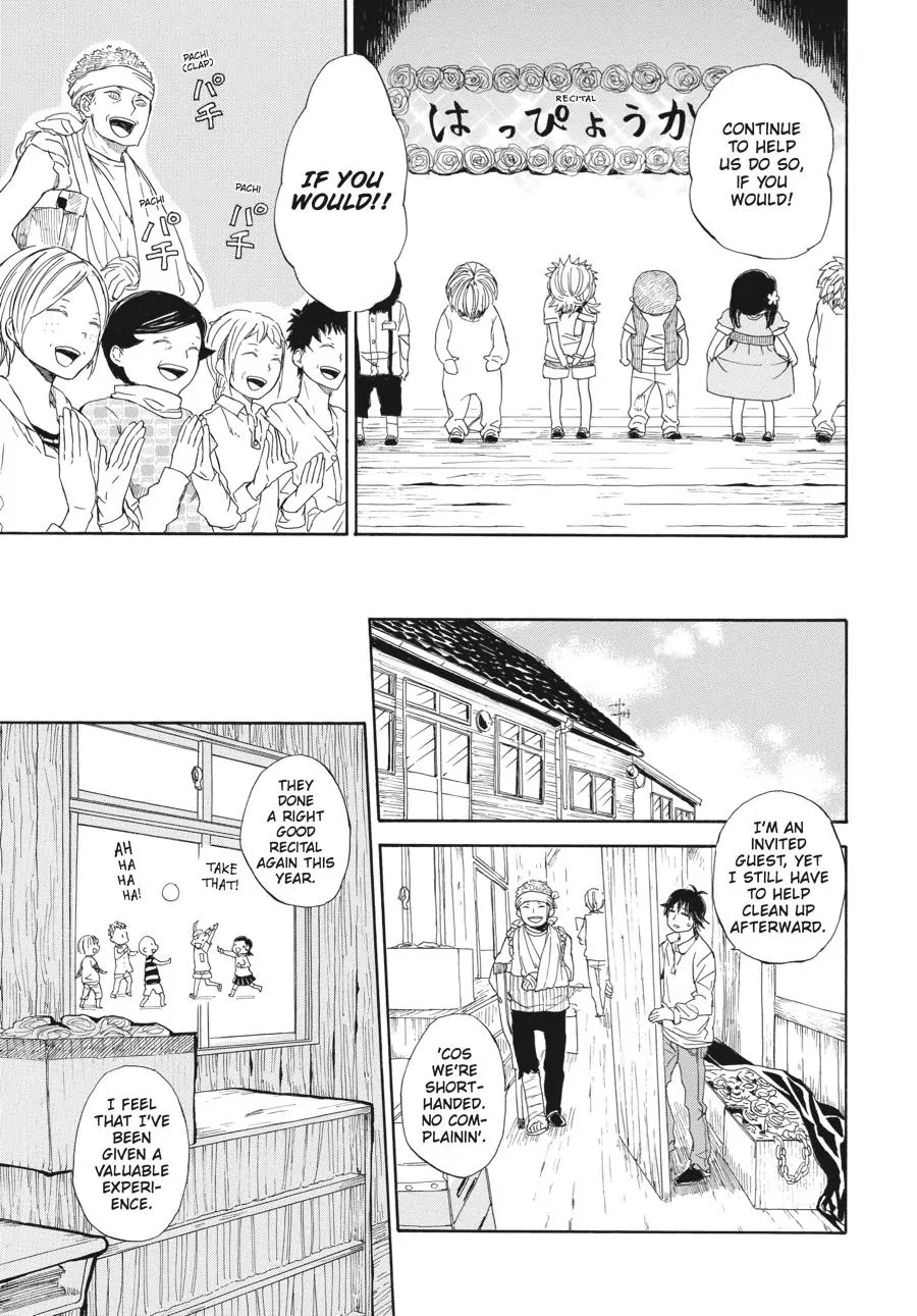 Barakamon Chapter 60 page 29 - Chapter 60: Tondaru Utotaru Odottaru/Jumping, Singing, Dancing