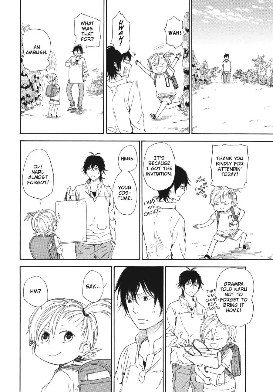 Barakamon Chapter 60 page 32 - Chapter 60: Tondaru Utotaru Odottaru/Jumping, Singing, Dancing