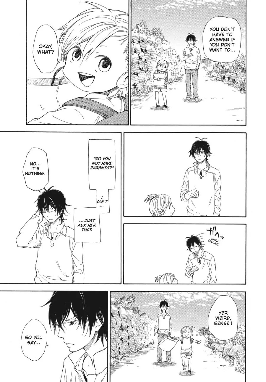 Barakamon Chapter 60 page 33 - Chapter 60: Tondaru Utotaru Odottaru/Jumping, Singing, Dancing