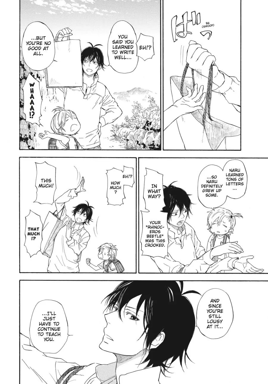 Barakamon Chapter 60 page 34 - Chapter 60: Tondaru Utotaru Odottaru/Jumping, Singing, Dancing