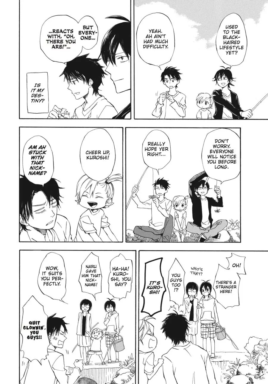 Barakamon Chapter 60 page 38 - Chapter 60: Tondaru Utotaru Odottaru/Jumping, Singing, Dancing