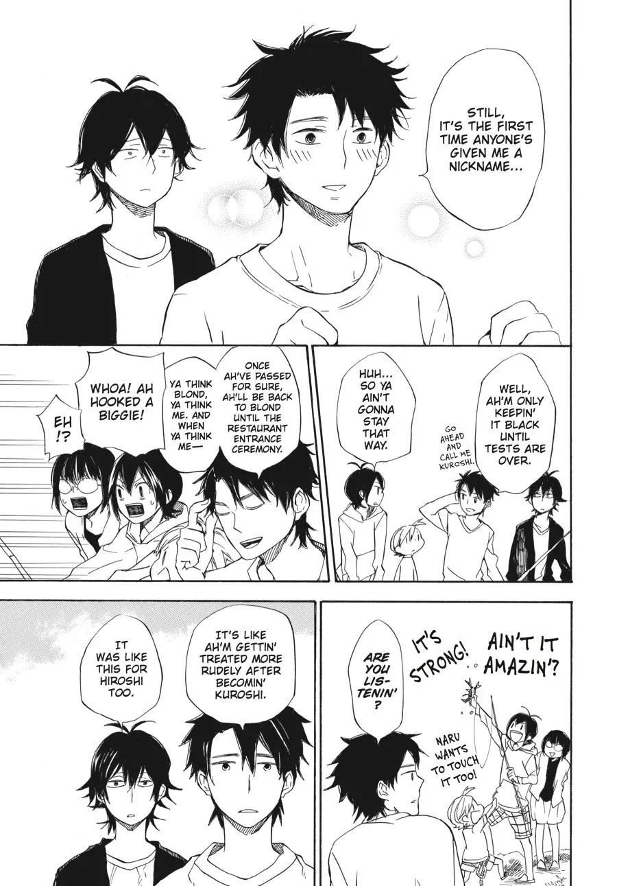 Barakamon Chapter 60 page 39 - Chapter 60: Tondaru Utotaru Odottaru/Jumping, Singing, Dancing