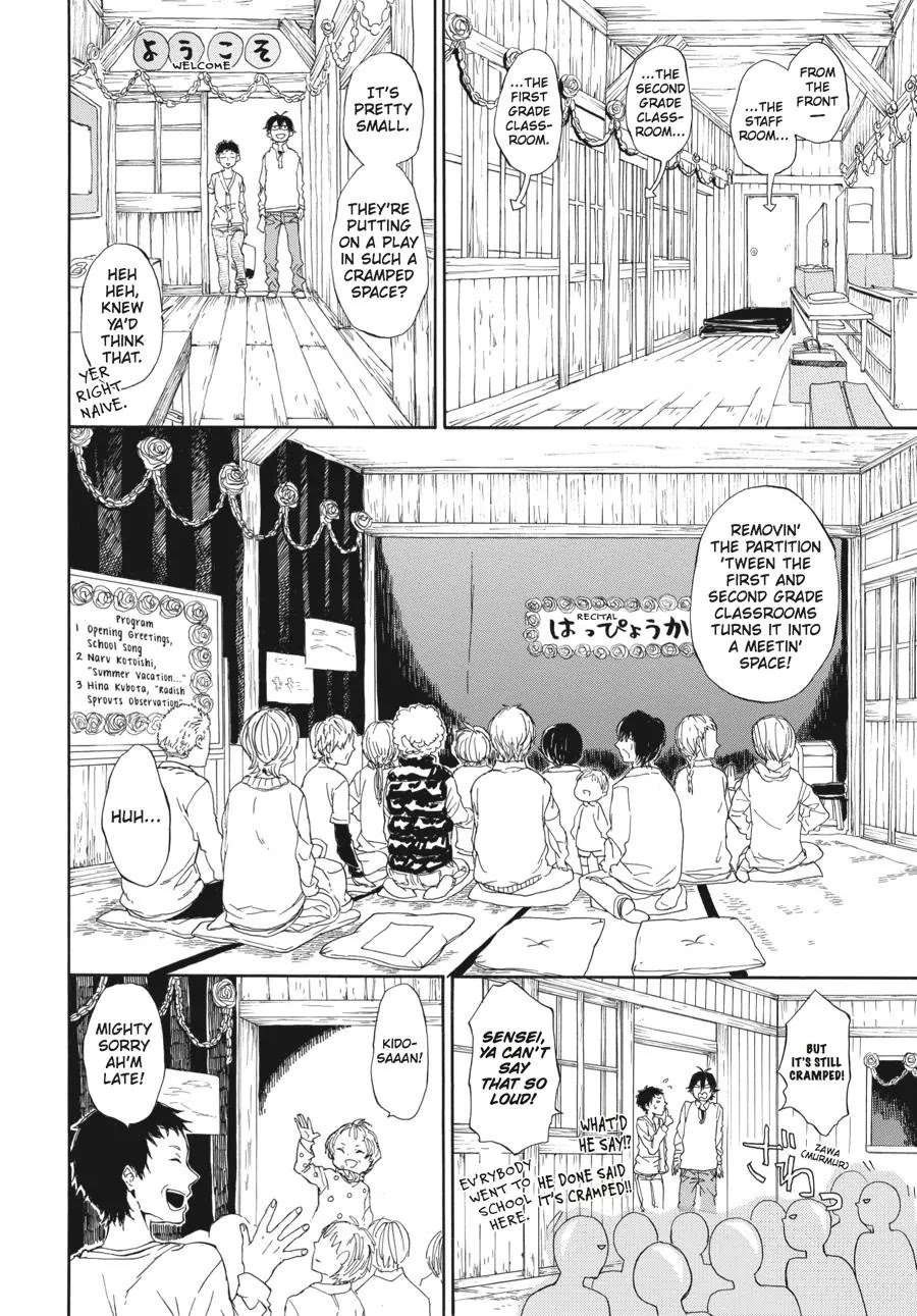 Barakamon Chapter 60 page 6 - Chapter 60: Tondaru Utotaru Odottaru/Jumping, Singing, Dancing