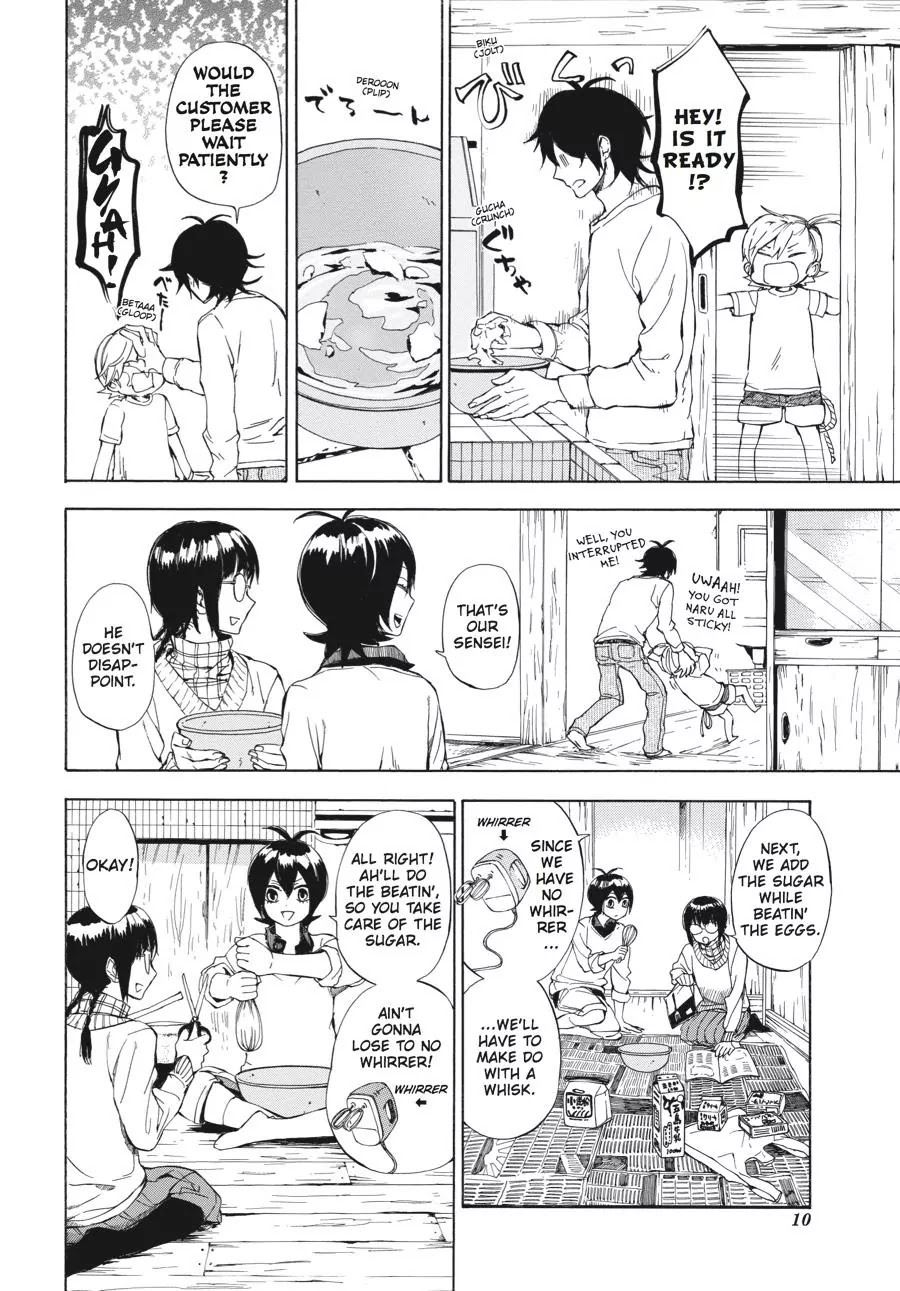 Barakamon Chapter 61 page 11 - Chapter 61: Amakamon Ba Kojjayu/Make Sweets