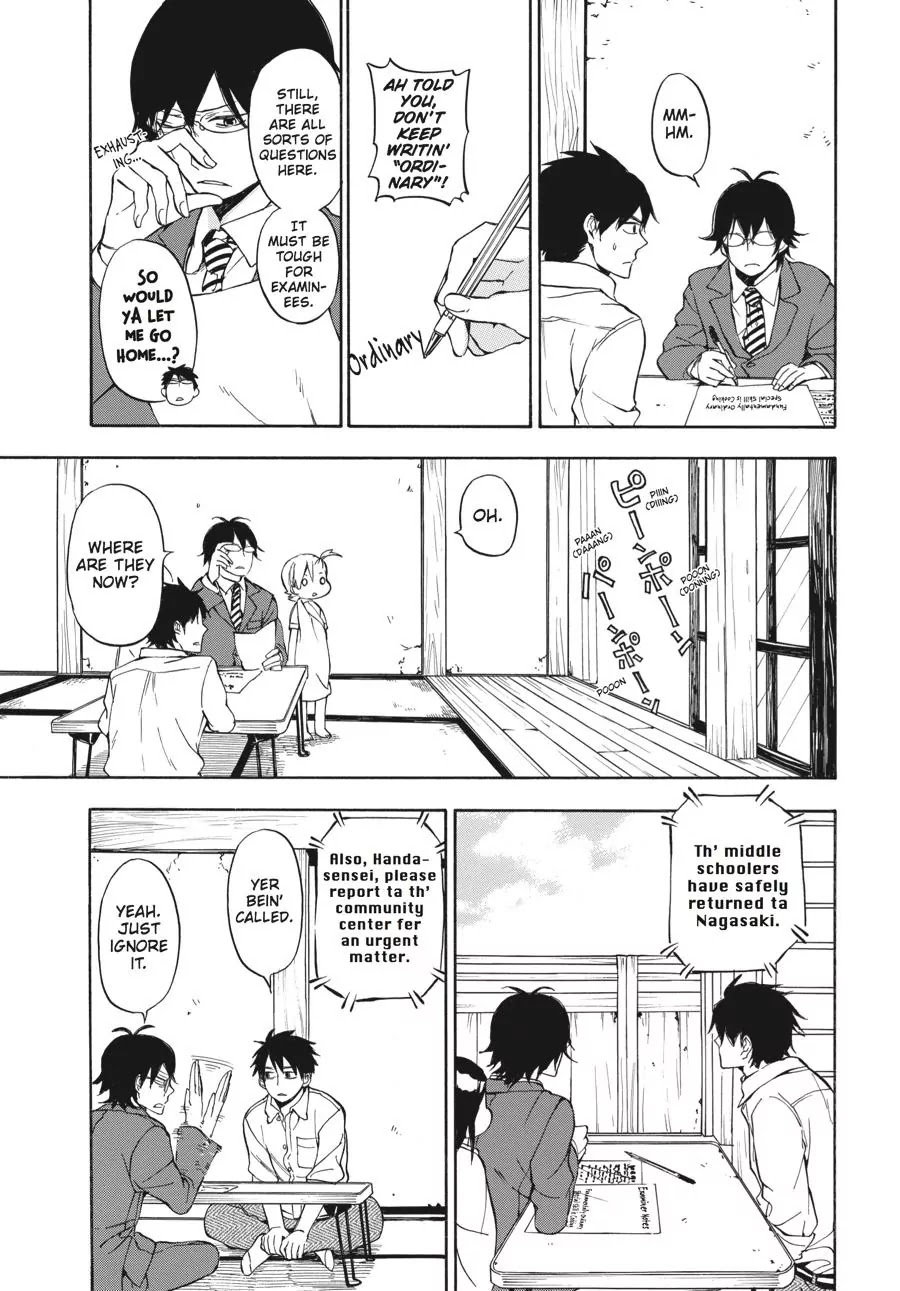 Barakamon Chapter 63 page 13 - Chapter 63: Ukarugote/So That He'll Pass
