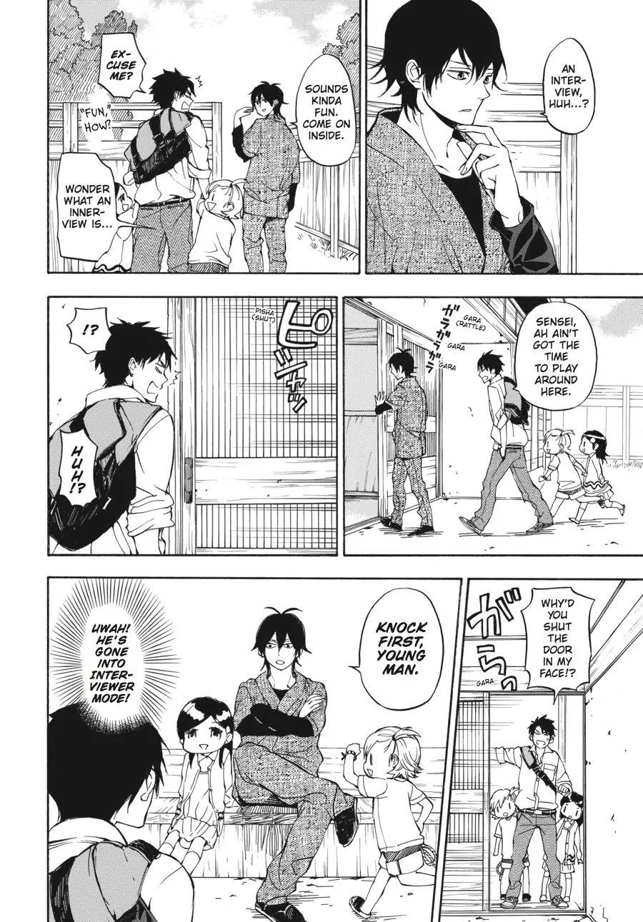 Barakamon Chapter 63 page 4 - Chapter 63: Ukarugote/So That He'll Pass